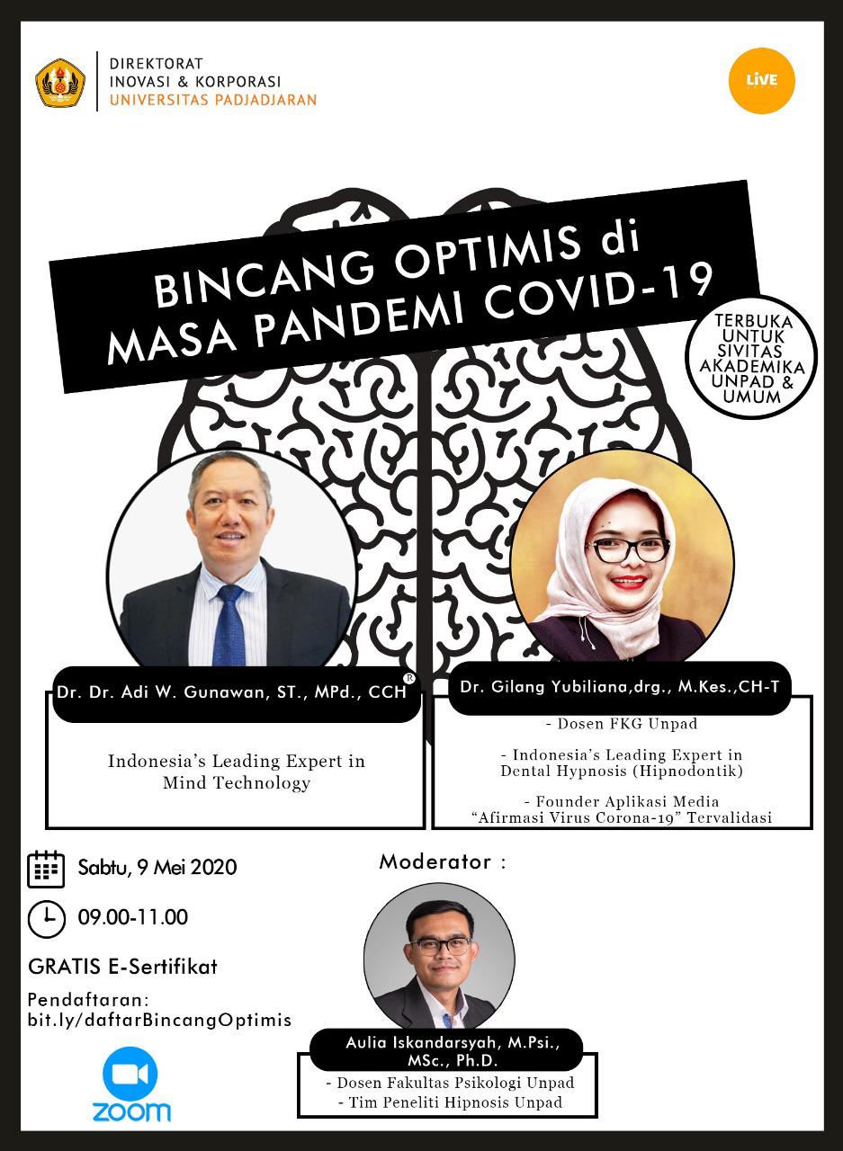 Bincang Optimis di Masa Pandemi COVID-19