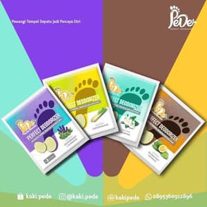 PeDe Perfect Deodorizer Inovasi Pewangi Tempel Penghilang Bau kaki