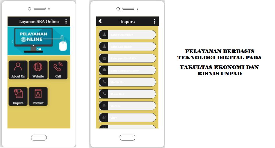 Penerapan Sistem Pelayanan Berbasis Teknologi Digital