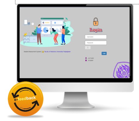 e-feedback merupakan aplikasi berbasis web yang diperuntukkan bagi dosen untuk mengakses informasi kualitas soal ujian Multi Discipline Examination (MDE) yang telah dibuat dan diujikan kepada mahasiswa, berupa data properties psikometrik yang diolah menggunakan Rasch model.
