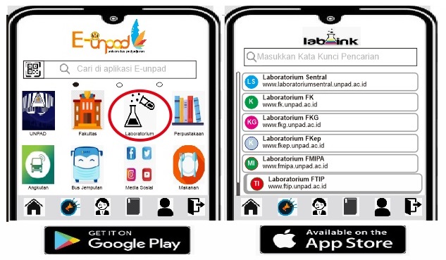 E-Unpad Aplikasi Administrasi Laboratorium Berbasis Data Digital