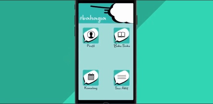 Saena, Aplikasi sarana konseling berbasis mobile