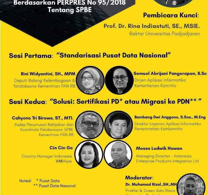 Webinar Nasional : Menuju Indonesia Satu Data